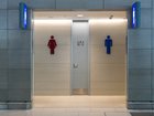 Man charged after allegedly filming inside female restroom.