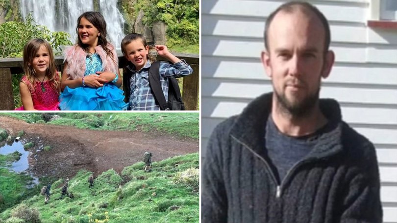 A desperate search is underway for fugitive Tom Phillips' two missing children.