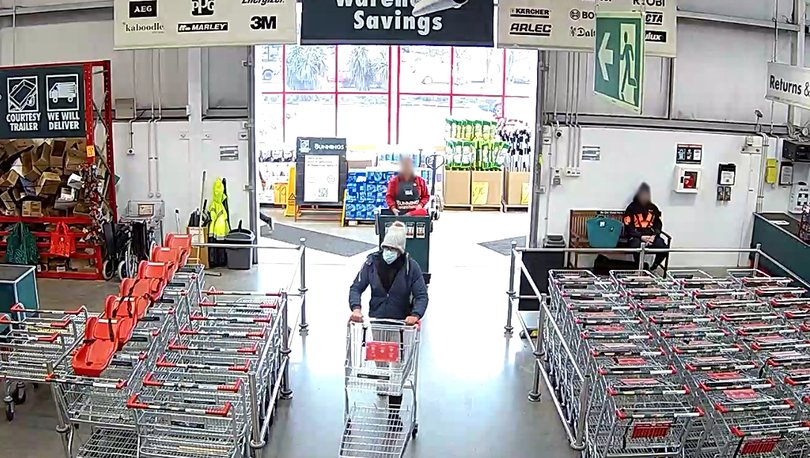 Tom Phillips in Bunnings Te Rapa.