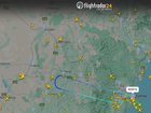 The BA flight was forced to rurn around.