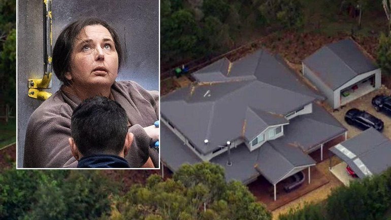 The Leongatha home sits on a sprawling hectare block.