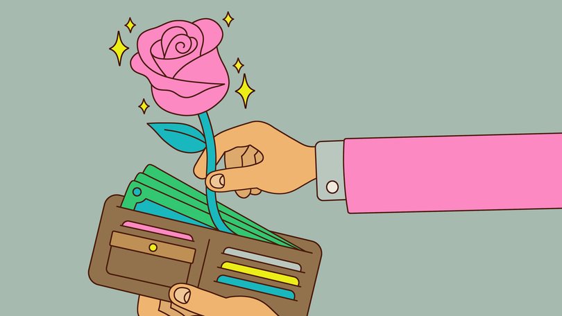 Money can’t buy love, but it can help single people feel more ready to find it.
