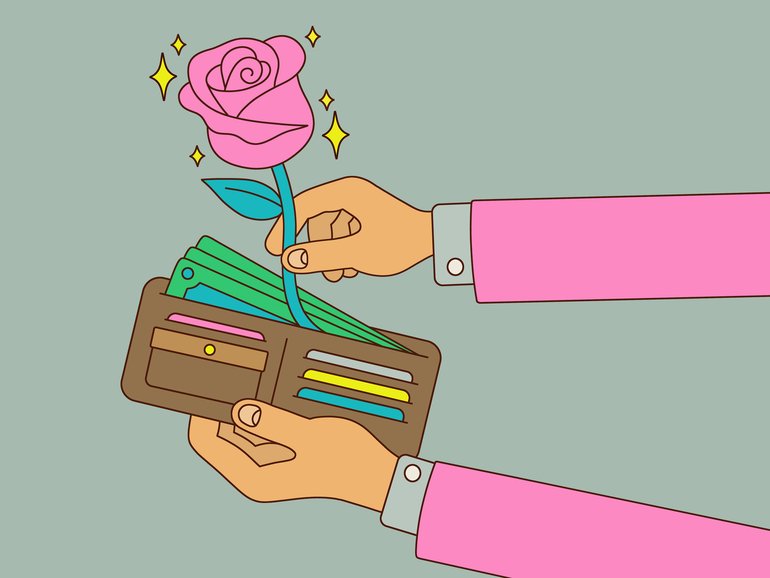Money can’t buy love, but it can help single people feel more ready to find it.