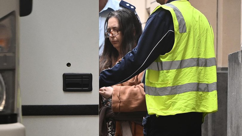 Erin Patterson was returned to a secure unit at a women's prison to start her life sentence.