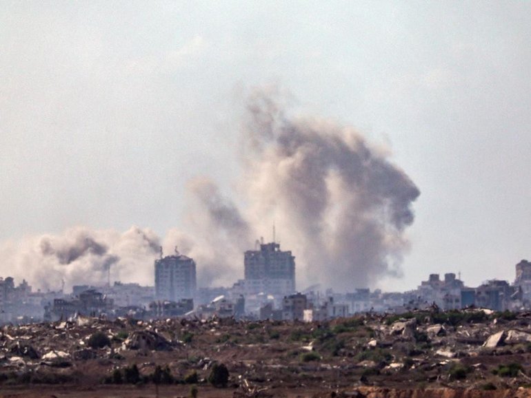 If Hamas don't surrender their hostages, they can expect a "mighty hurricane", warns Israel. 