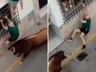 Fatal bull attack at popular festival.