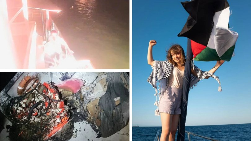 Greta Thunberg's flotilla boat has allegedly been hit by a drone strike.