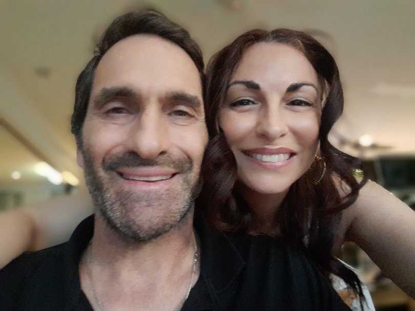 Mercury Psillakis, his wife Maria Psillakis.