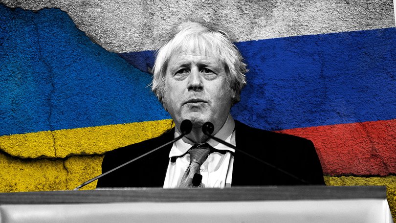 Boris Johnson spoke at the Borderlands Foundation Ukraine Defence Forum in London.
