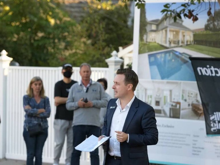 The auction market has now reached its strongest point in two years. Pic Jellis Craig