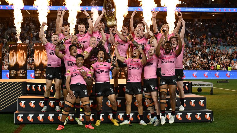 The 2024 grand final winning Panthers.