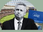 Tasmanian Premier Jeremy Rockliff is under pressure over the Macquarie Point stadium's costs.