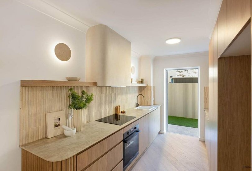 The kitchen.