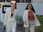 Michaelia Cash and Jacinta Nampijinpa Price in Perth today.