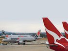 Federal police were called to the tarmac to remove a man, causing major delays.