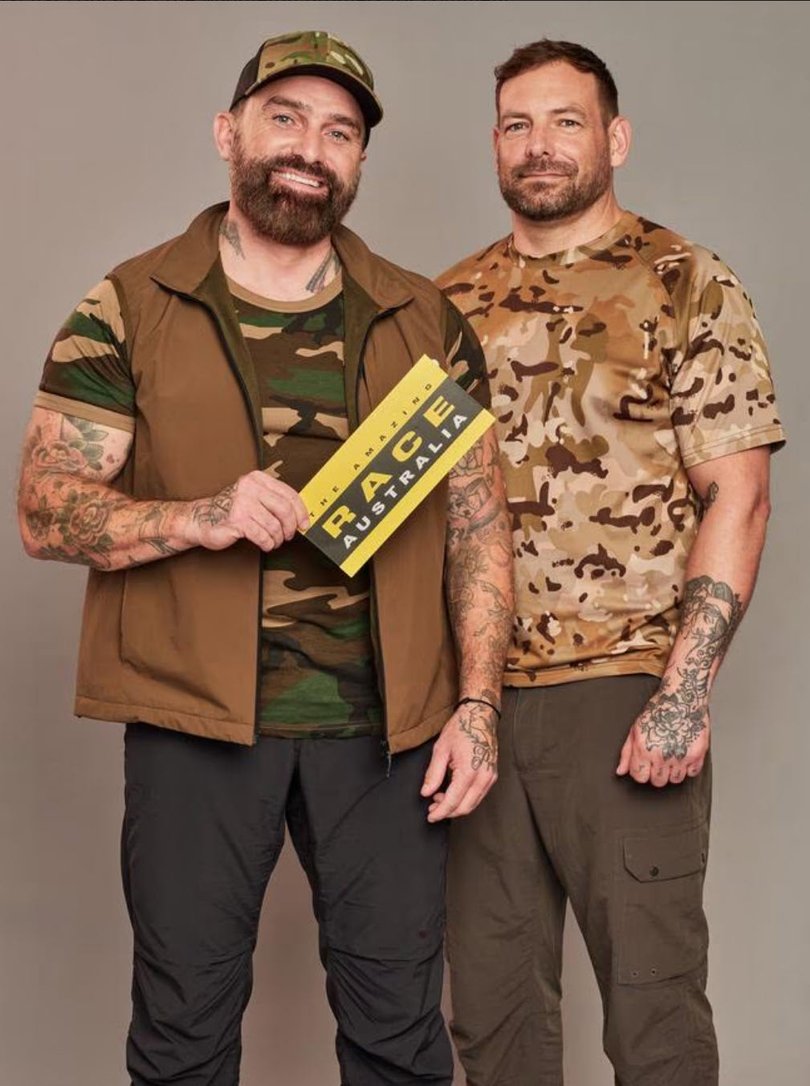 Amazing Race Australia contestants, Ant and Dan Middleton. Picture: Ten Network