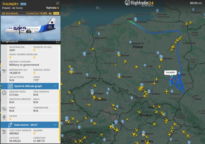Poland’s military said it continues to monitor the situation closely and that forces remain ready to respond immediately.