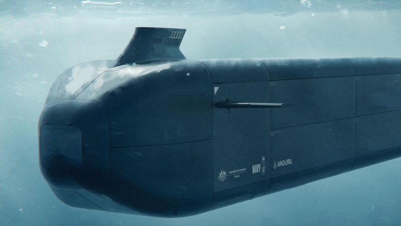 Ghost Shark is being jointly developed and funded by a partnership between Defence and Anduril Australia.