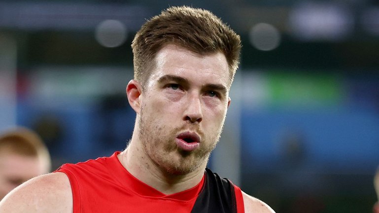 Essendon captain Zach Merrett has met with Hawthorn coach Sam Mitchell.