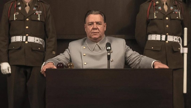 Russell Crowe in Nuremberg (2025).