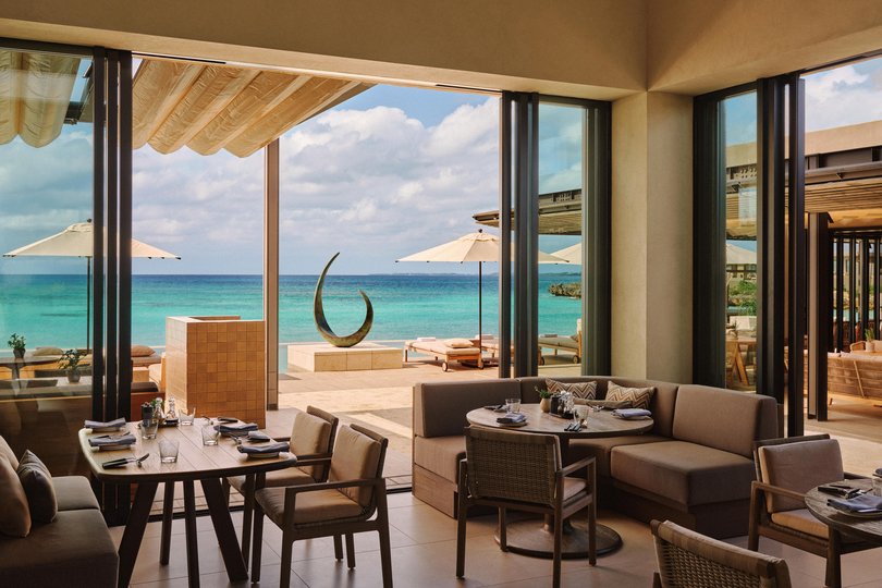 Maas restaurant makes excellent use of the bounteous local catch — much of it sourced by local spear fisherman. 