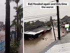 Bali wades through major flooding as building collapse, flights cancelled.