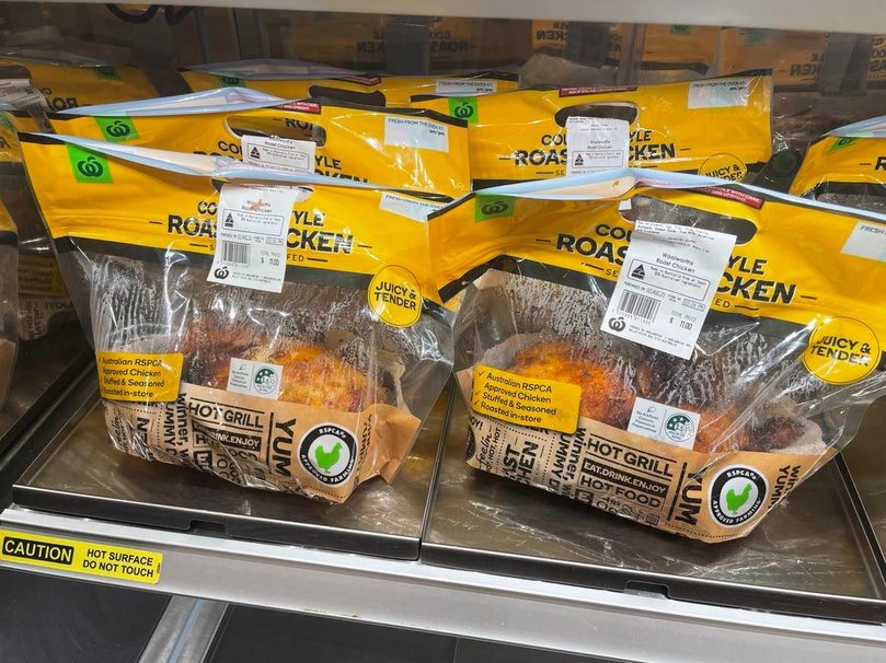 Woolworths BBQ Chicken.