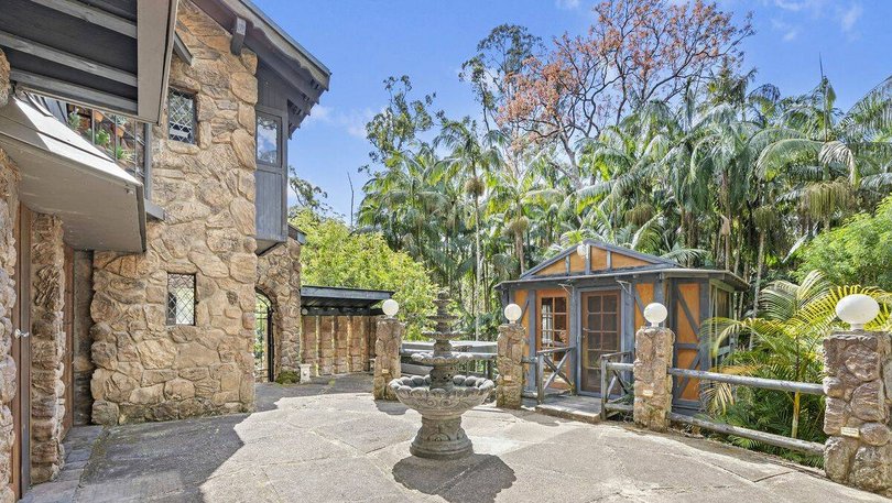 The home was built in the early 1980s by a German carpenter/architect who had migrated to Australia. Pic: Bartle Real Estate.