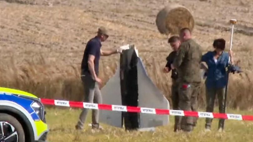 Polish authorities are examining suspected Russian drones that landed in the country's southeast. 