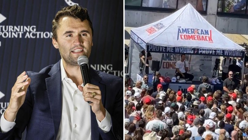 American right-wing influencer Charlie Kirk has been shot while speaking at an event on a university campus in Utah.