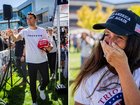Kirk was speaking at a university-hosted debate when he was shot, sending the crowd into chaos.