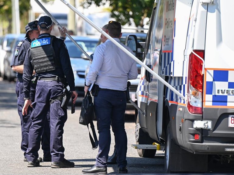 A man shot by police responding to a house fire has been charged with attempted murder and arson.
