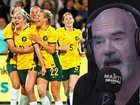 The Matildas and Marty Sheargold.
