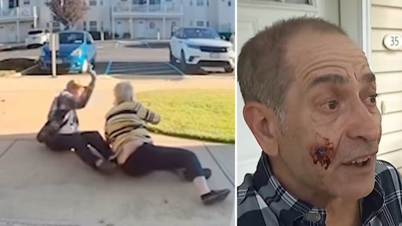 Two elderly people get in a fight that ends with them both in hospital.