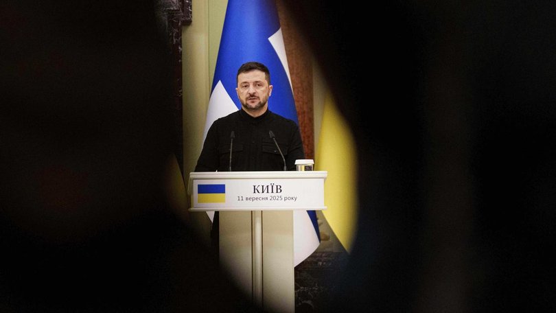 President Volodymyr Zelensky is seeking joint production of drones and weapons with the US. 