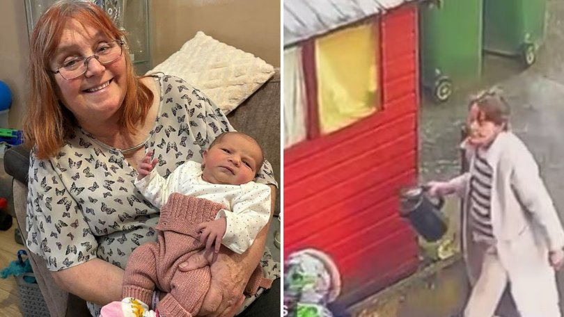 Horrific moment grandma is attacked with a kettle of boiling water.