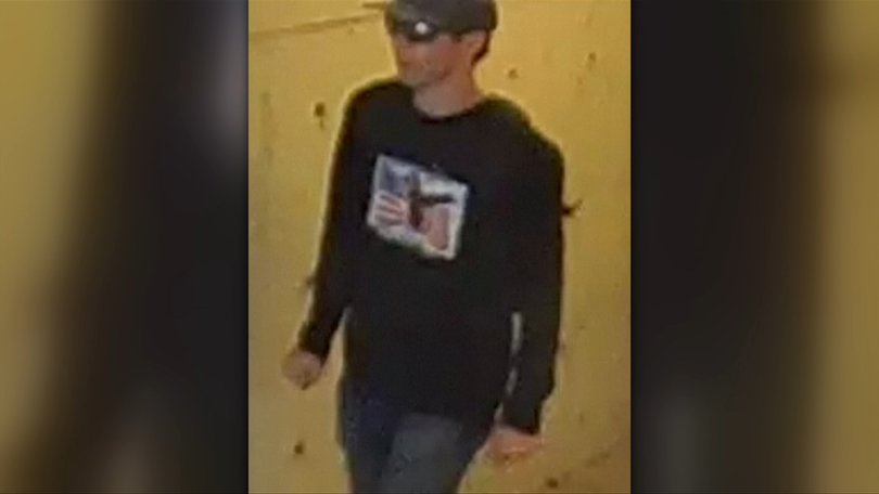 The image of the ‘person of interest’ released by the FBI.