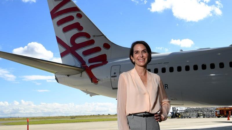 Outgoing Virgin Australia chief executive Jayne Hrdlicka.