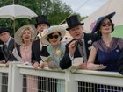 From left, Laura Carmichael, Harry Hadden-Paton, Elizabeth McGovern, Hugh Bonneville and Michelle Dockery in “Downton Abbey: The Grand Finale.” MUST CREDIT: Rory Mulvey/Focus Features