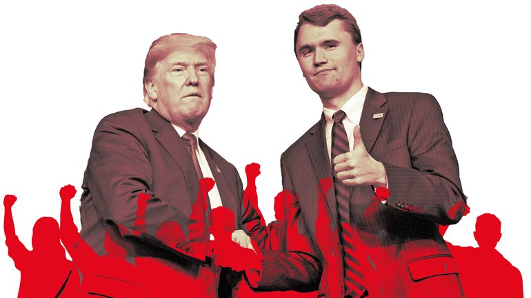 Charlie Kirk was a prominent supporter of Donald Trump and an outspoken conservative.