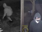 Footage of teen lurking outside of ex boyfriends house.