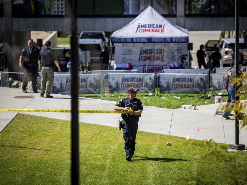 Investigators have recovered a weapon used to kill conservative activist Charlie Kirk, the FBI says. (AP PHOTO)