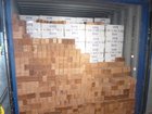 Millions of cigarettes were discovered in the sea container.