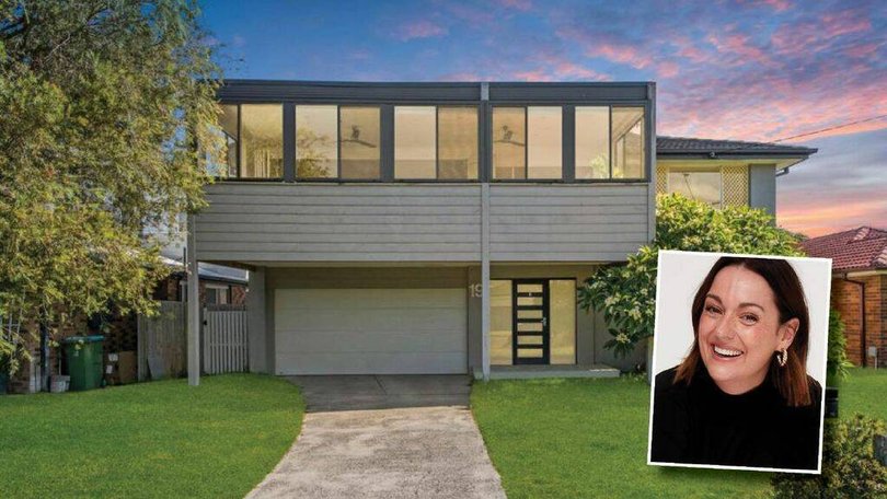 Comedian and actress Celeste Barber has sold her former family home on the Central Coast for $1.045 million. Pictures supplied