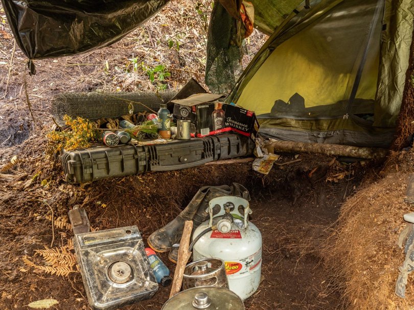 The Phillips family had likely been ‘moving around’ several campsites.