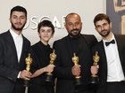 The Israeli army has raided the home of Oscar-winning Palestinian filmmaker Basel Adra.