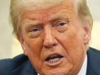 US President Donald Trump has flagged heavy sanctions against Russia.