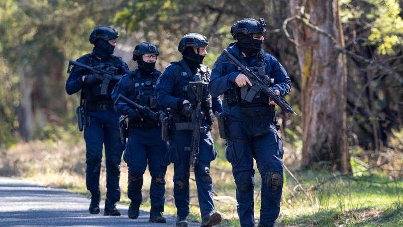 The police have launched a massive manhunt to capture Mr Freeman.