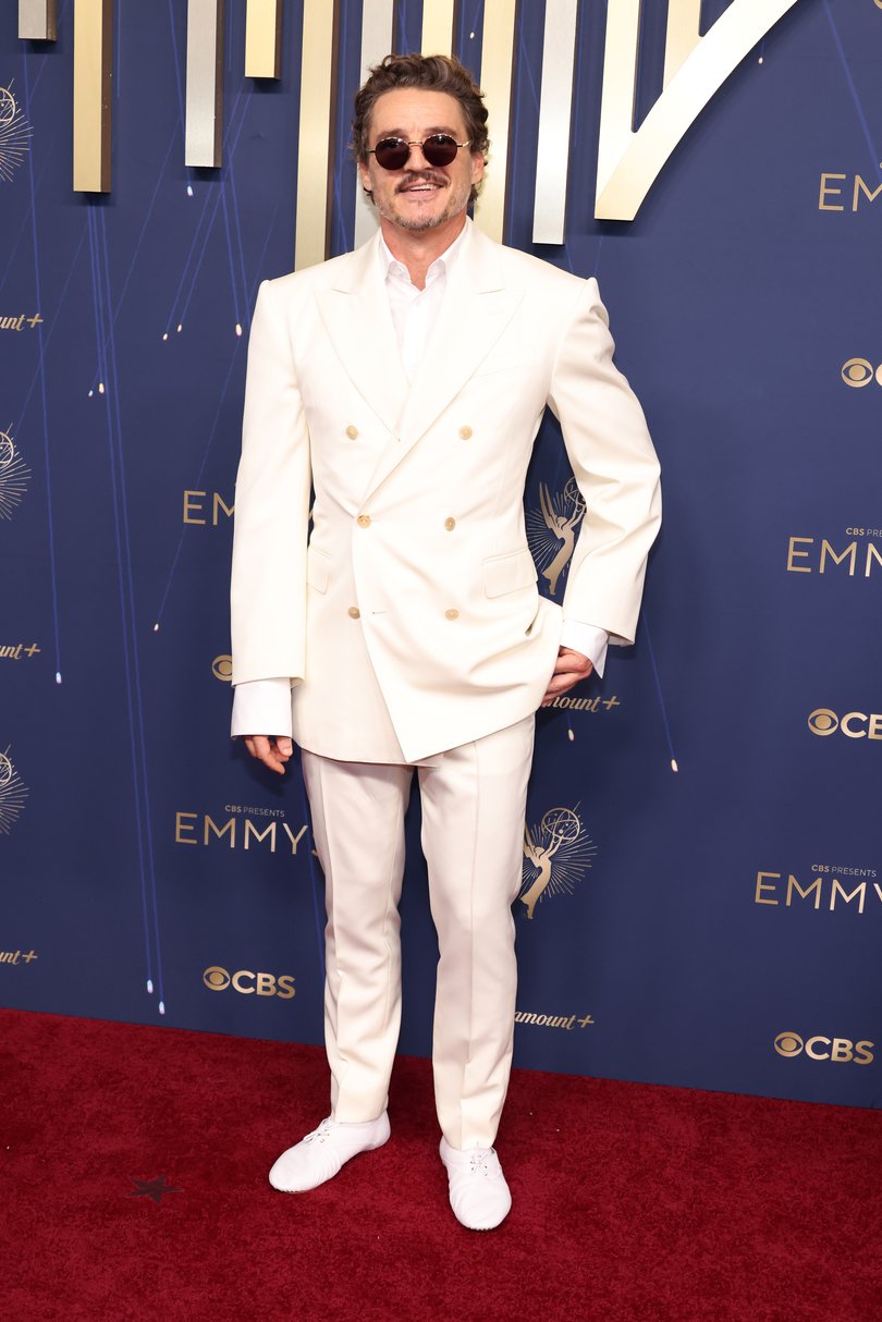 Pedro Pascal attends the 77th Primetime Emmy Awards at Peacock Theater on September 14, 2025 in Los Angeles, California. (Photo by John Shearer/WireImage)