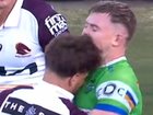 Reece Walsh is facing a possible sanction for headbutting Hudson Young and then flipping the bird at Raiders fans.
